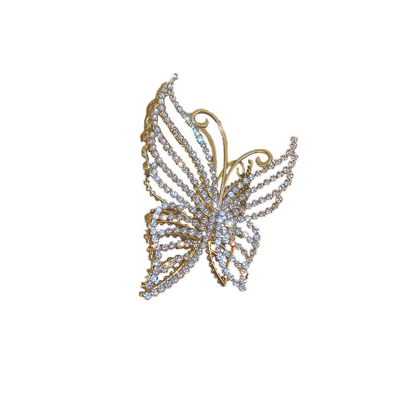 Glitter Diamond Pearl Butterfly Hair Clip Hair Pins Claire & Clara 