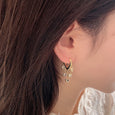 Grace Love Heart Tassel Earrings Earrings Claire & Clara 