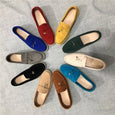 Hanged Metal Slip-on Loafers Shoes Shoes Claire & Clara 