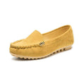 Helen Soft Round Toe Flat Loafers Shoes Shoes Claire & Clara US 4.5 Yellow 