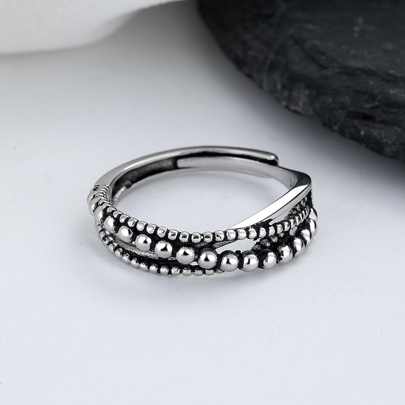 His and Hers Lovers Adjustable Wrap Rings Rings Claire & Clara 