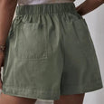 Janice High Waist Lace Up Shorts Bottoms Claire & Clara 