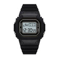 Jelly Digital Multifunctional Cube Watch Watches Claire & Clara All Black 