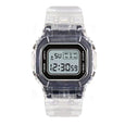 Jelly Digital Multifunctional Cube Watch Watches Claire & Clara Clear Black 