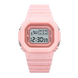 Jelly Digital Multifunctional Cube Watch Watches Claire & Clara Pink 