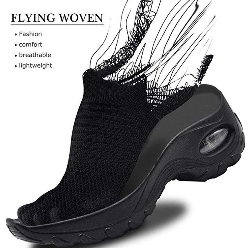 Karen Breathable Slip On Knit Sneakers Shoes Claire & Clara 