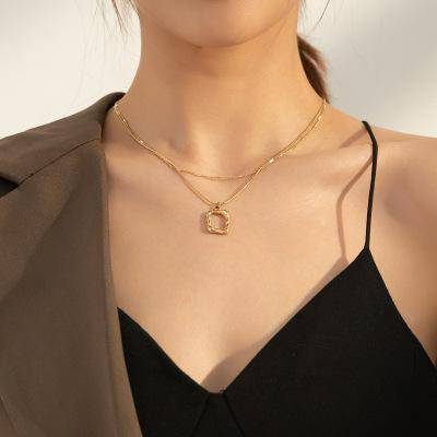 Kylie Layered Choker Necklace Necklace > layered necklace > gold layered necklace > gold necklace > silver necklace > gold chain > gold pendant > silver pendant > gold pendant necklace > choker necklace > choker > gold choker necklace > silver choker necklace > chokers for women Claire & Clara 