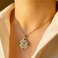 Leopard Spinning Anxiety Relief Necklace Necklace Claire & Clara 