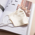 Lily Satin Face Mask Face Covering > facemask > satin facemask > washable facemask > cloth facemask > facemask with filter pocket > bridal facemask > facemask for wedding Claire & Clara 