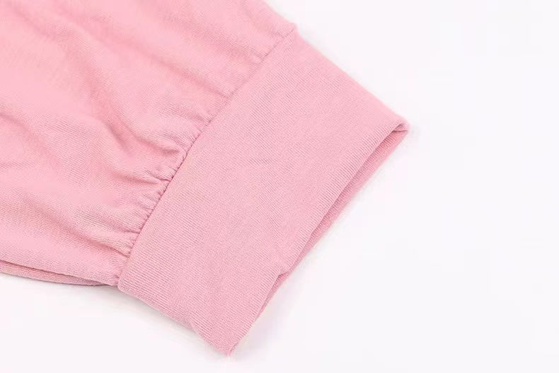 Linda Solid Color Casual Sport Set Set Claire & Clara 