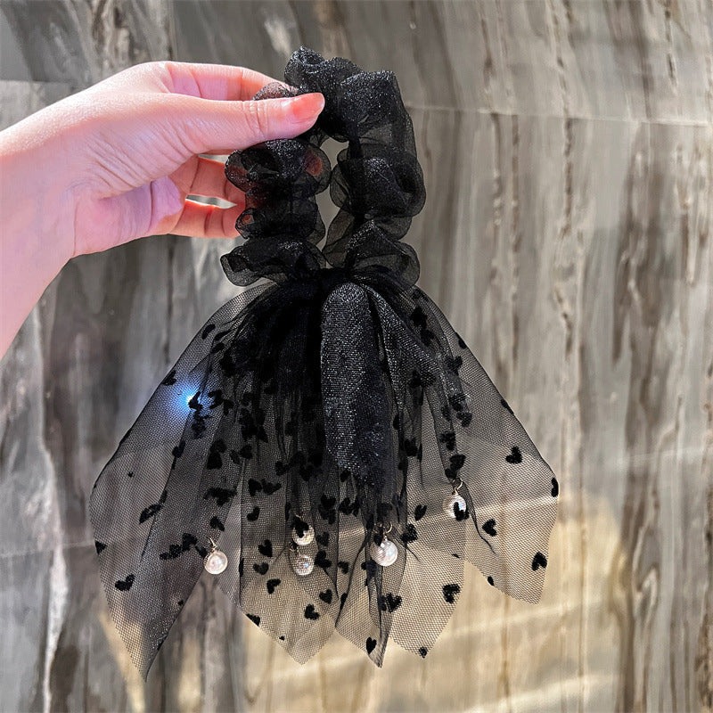 Mesh Pearl Tassel Hair Decoration Claire & Clara 