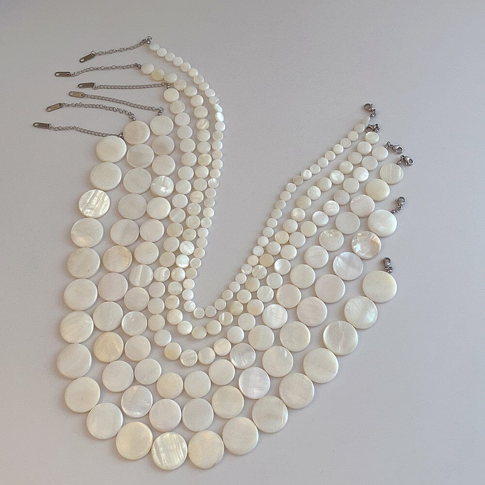 Natural Shell Clavicle Necklace Necklace Claire & Clara 
