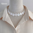 Natural Shell Clavicle Necklace Necklace Claire & Clara 