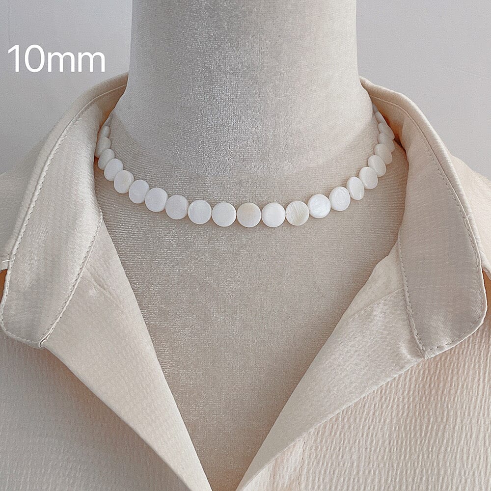 Natural Shell Clavicle Necklace Necklace Claire & Clara 