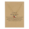 New Crystal Hummingbird Necklace Necklace Claire & Clara Red 