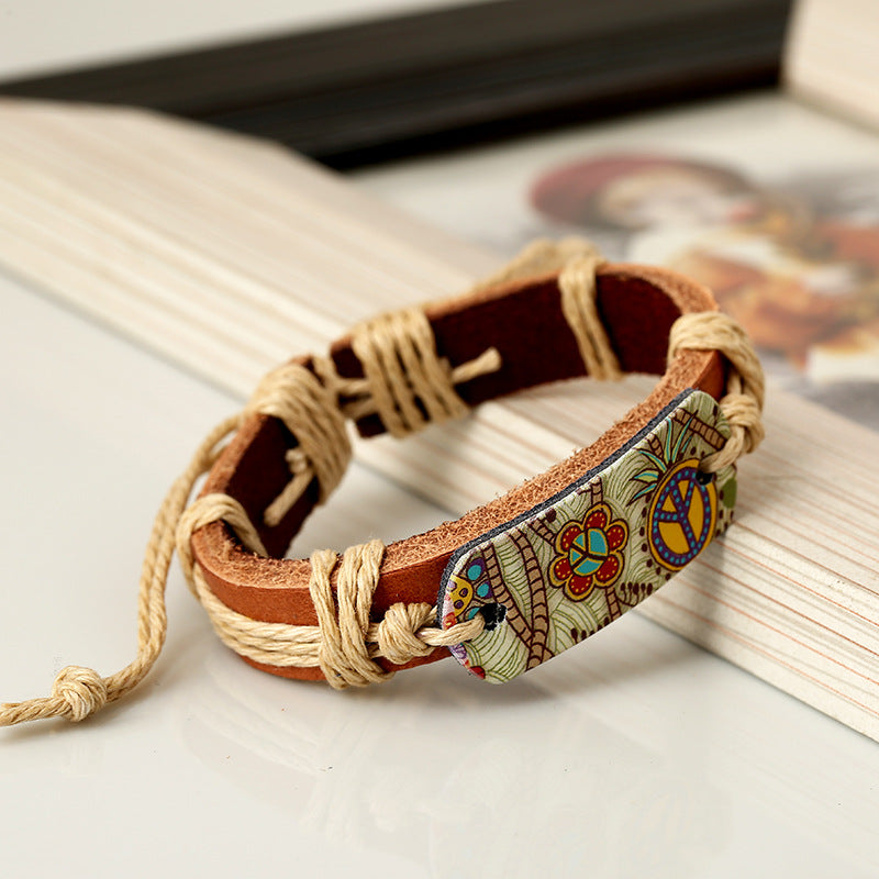 PEACE Bohemian Handmade Bracelet Bracelet Claire & Clara 