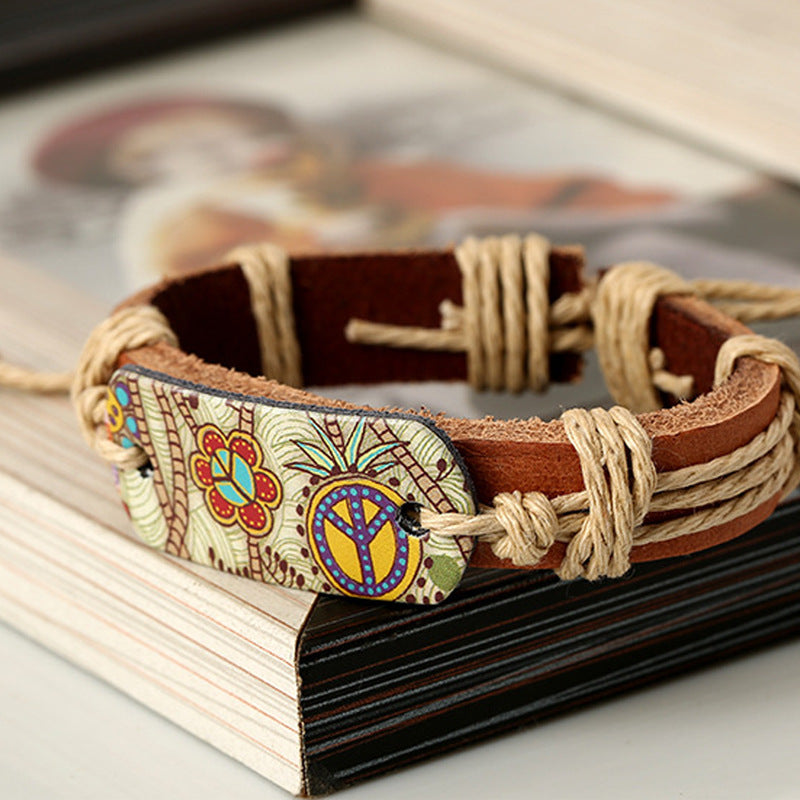 PEACE Bohemian Handmade Bracelet Bracelet Claire & Clara 