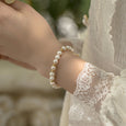 Pine Nut Pendant Pearl Adjustable Bracelet Bracelets Claire & Clara 