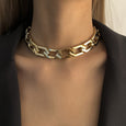 Punk Chunky Chain Choker Necklace Necklace Claire & Clara 