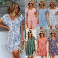 Reese Floral A-line Chiffon Casual Dress Dresses Claire & Clara 
