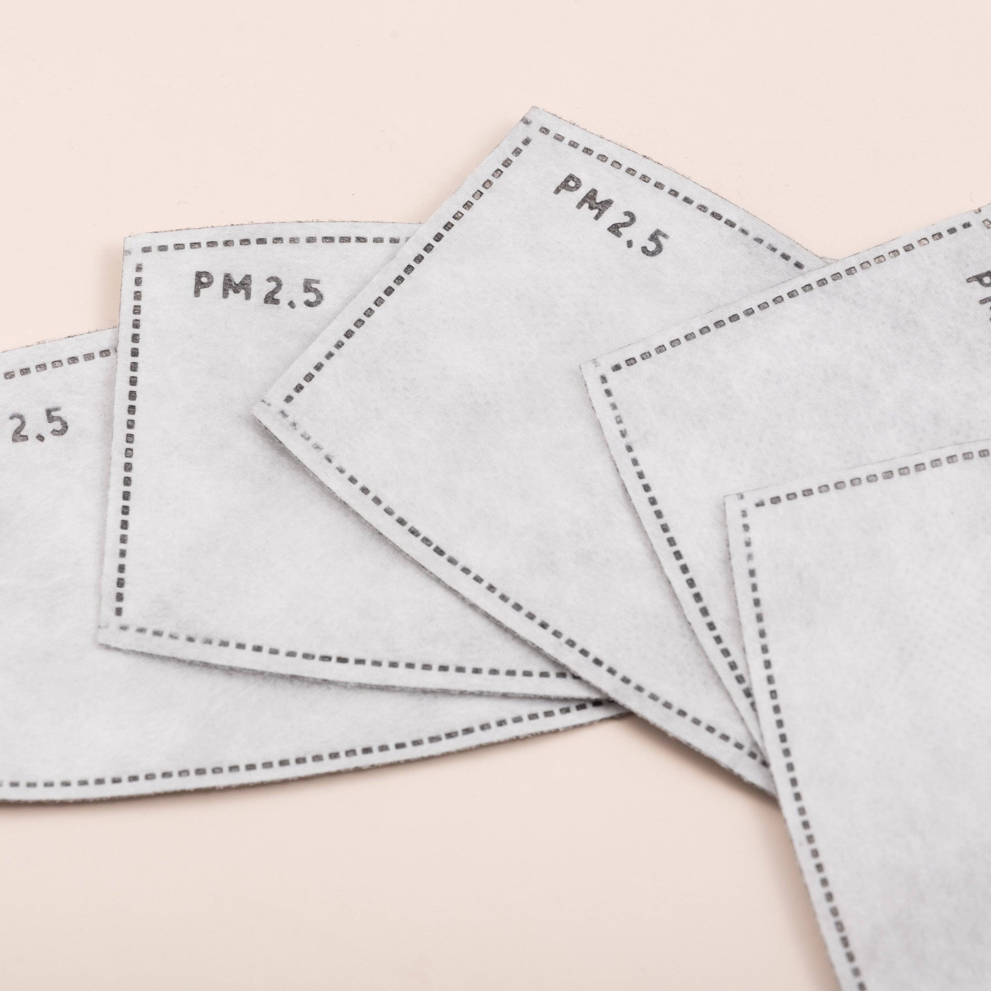 Replacement PM 2.5 Filter Pack [Set of 5] Face Covering > Facemask Filter Claire & Clara 