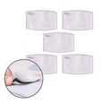 Replacement PM 2.5 Filter Pack [Set of 5] Face Covering > Facemask Filter Claire & Clara 
