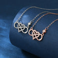 S925 Sterling Silver Infinity Love Necklace Necklaces Claire & Clara 