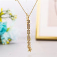 Sparkling Diamond Wish Letter Necklace Necklace Claire & Clara Phenomenal 