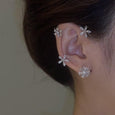 Spinning Snowflake Earrings Earrings Claire & Clara 
