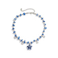 Star Irregular Stone Bead Necklace Necklace Claire & Clara Blue 