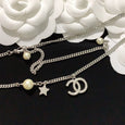 Star Pearl Necklace Necklaces Claire & Clara 