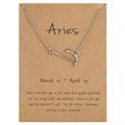 Star Zodiac Sign Necklaces Necklace Claire & Clara Aries 