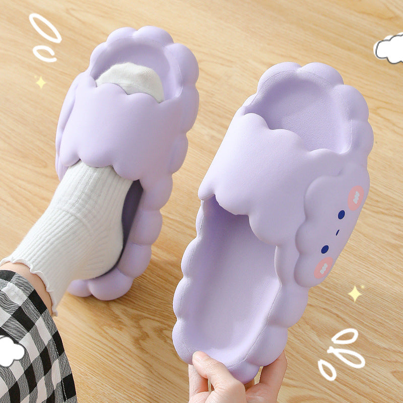 Super Soft Cloud Slippers Shoes Claire & Clara Purple US 5.5-6 