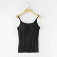 Tank With Built-In Bra New Arrival Lingerie Claire & Clara Black S 