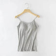 Tank With Built-In Bra New Arrival Lingerie Claire & Clara Grey S 