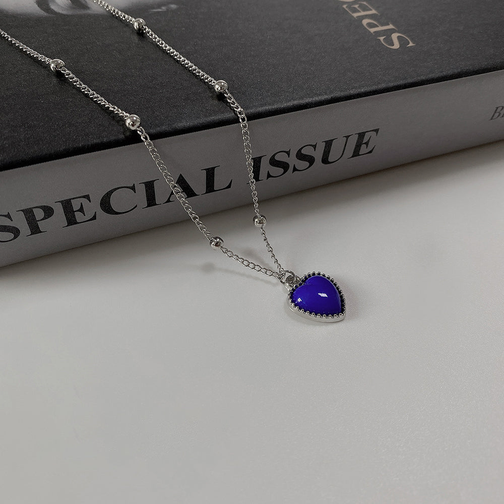 Temperature Sensing Color Changing Mood Necklace Necklaces Claire & Clara 