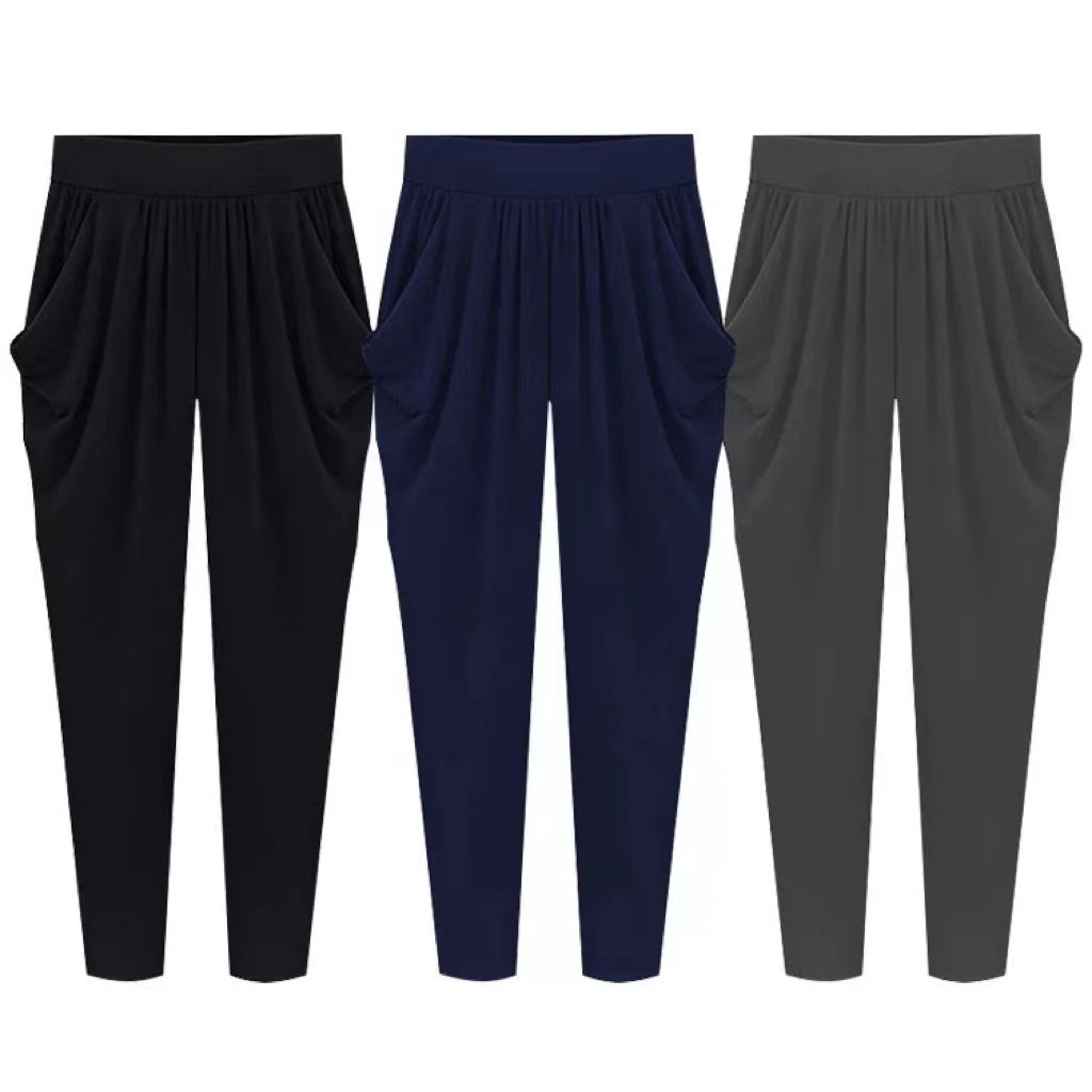 Teresa Casual Summer Harem Pants Bottoms Claire & Clara 