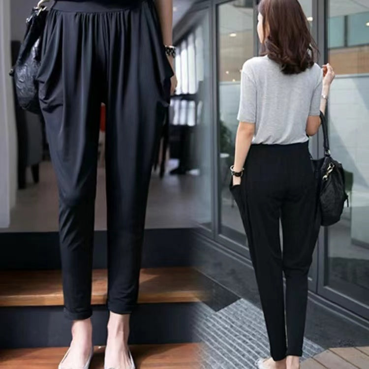 Teresa Casual Summer Harem Pants Bottoms Claire & Clara 