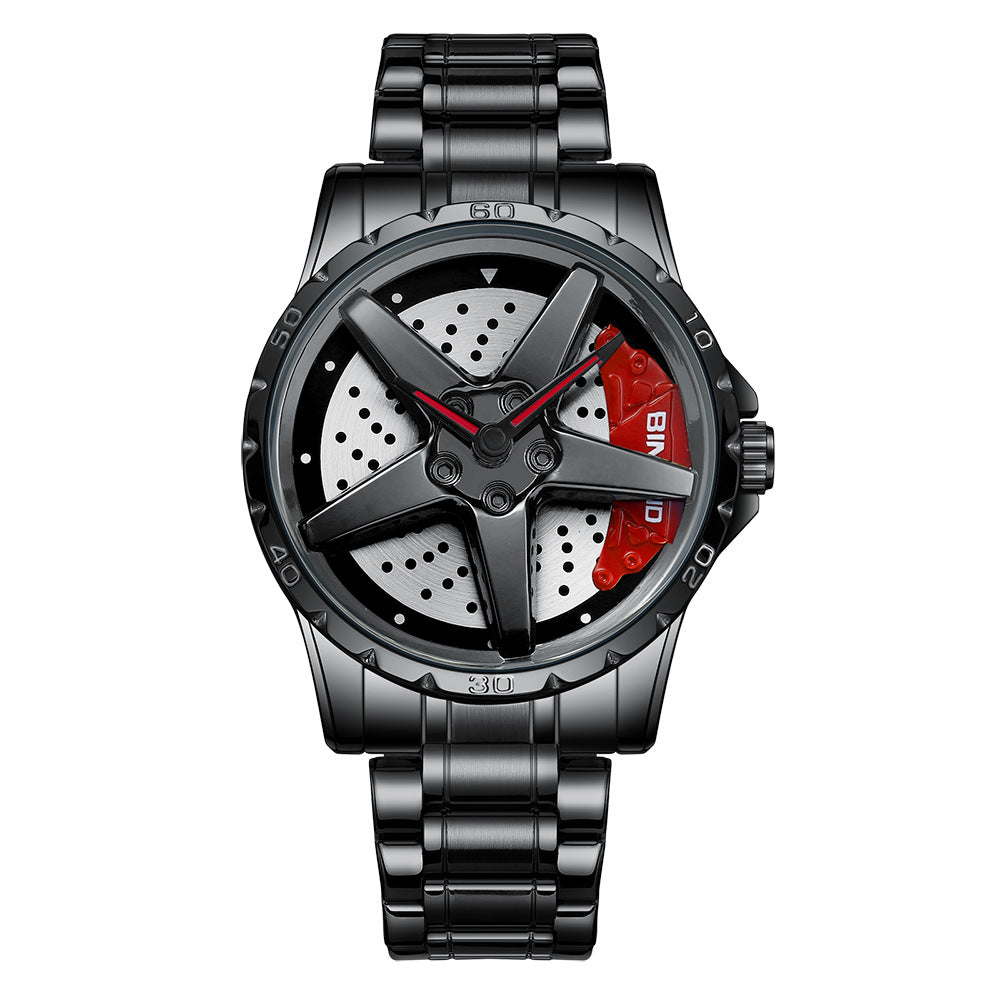THE DUEL Spinning Wheel Hub Conceptual Watch Watches Claire & Clara 
