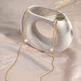 Twin Pearls Sunglass Chain Chains > glasses chain > gold chain > sunglass chain > pearl > pearl jewelry Claire & Clara 