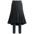 Ultrawarm Trendsetter Fishskirt Short Plust Skirt Leggings Bottoms Claire & Clara Grey M 