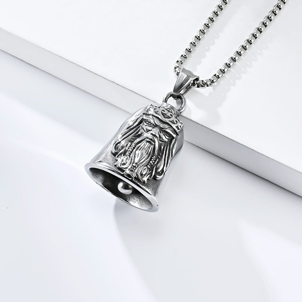 Vintage Bell Titanium Steel Necklace Necklace Claire & Clara Viking King 