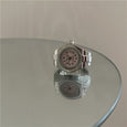 Vintage Punk Mini Finger Watch Ring Ring Claire & Clara Pink 